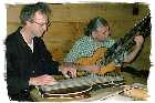 Sepp&nbsp;Hornsteiner, Kontragitarre und Georg Glasl, Zither